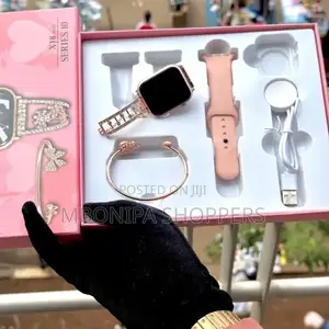 4-in-1 Smart Watch Combo with Bracelet