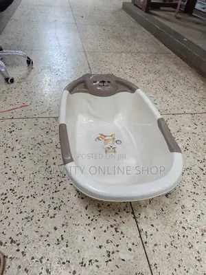 Plastic Baby Basin - Cream