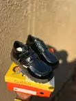 Clarks Black Leather School Shoes - 5