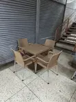 Beautiful Plastic Dining Table and Chairs - 1
