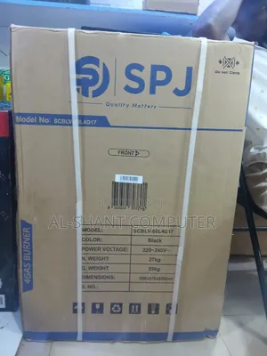 SPJ Standing Gas Cooker and Oven (4 Burners)