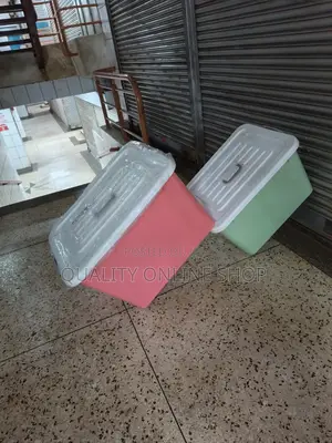 Plastic Storage Boxes - Pink Kids Boxes