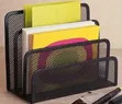 Professional Mesh Tiered Desktop Letter Sorter - Multicolor - 2