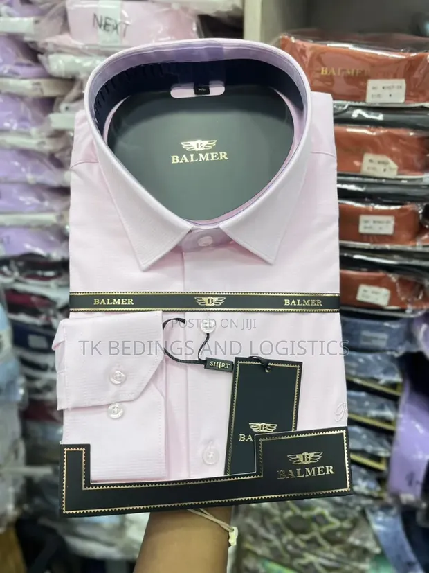 Classic Men's Cotton Dress Shirts - 1