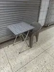 Simple Reading Table and Chair Set - 1