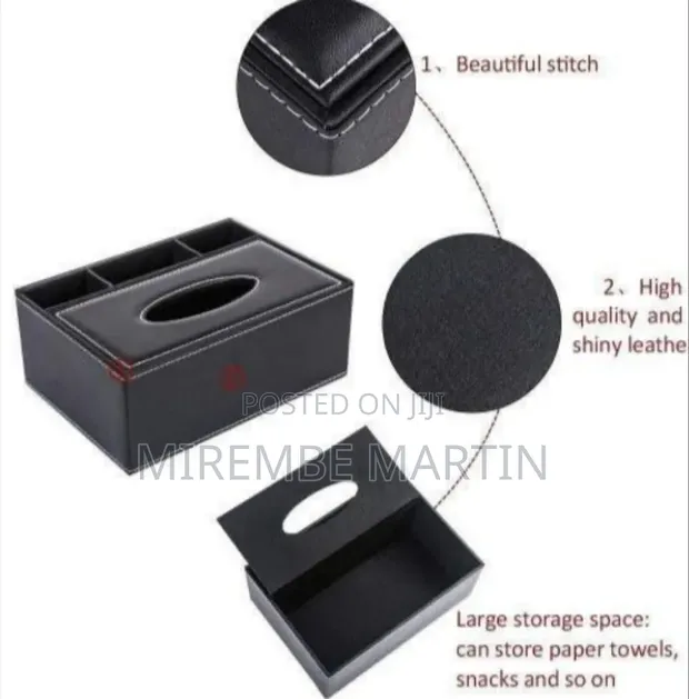 4 Compartment Tissue Paper Box - 1