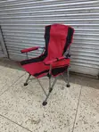 Red Foldable Camping Chairs - 1