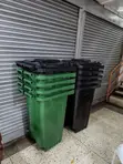 Heavy Duty 240 Litre Plastic Dust Bin - 2