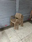 Eco_Floor Plastic Chairs - Brand New - 1