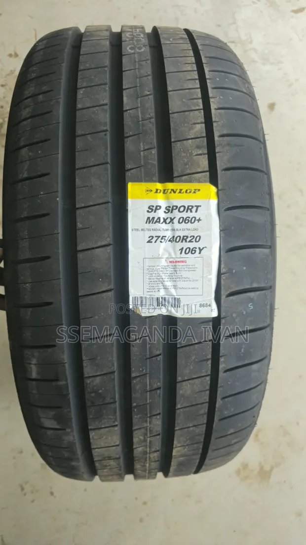 275/40R20 Dunlop SP Sport Maxx Tyres (Brand New) - 1