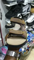 Stylish Men's Brown Leather Open Sandals - AfriTrek - 1