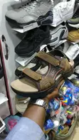 Stylish Men's Brown Leather Open Sandals - AfriTrek - 2