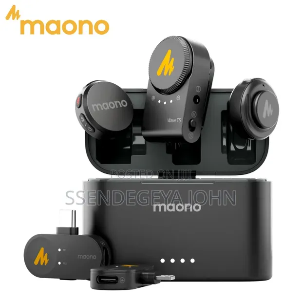 Maono Wave T5 Wireless Lavalier Microphone - 1