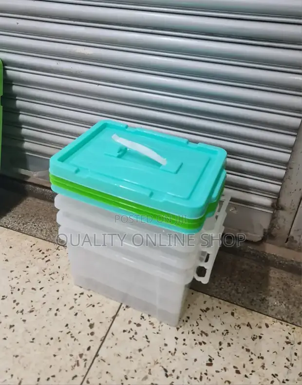 10 Litre Plastic Storage Boxes - 1