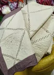 Brown Cotton Bedspread - Brand New - 1