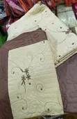 Brown Cotton Bedspread - Brand New - 2