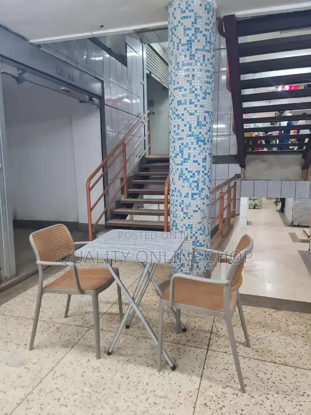 Ergonomic Foldable Dining Table and Chairs - 1
