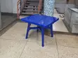 Dining Table with 4 Plastic Stools - 2