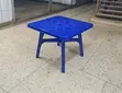 Dining Table with 4 Plastic Stools - 3