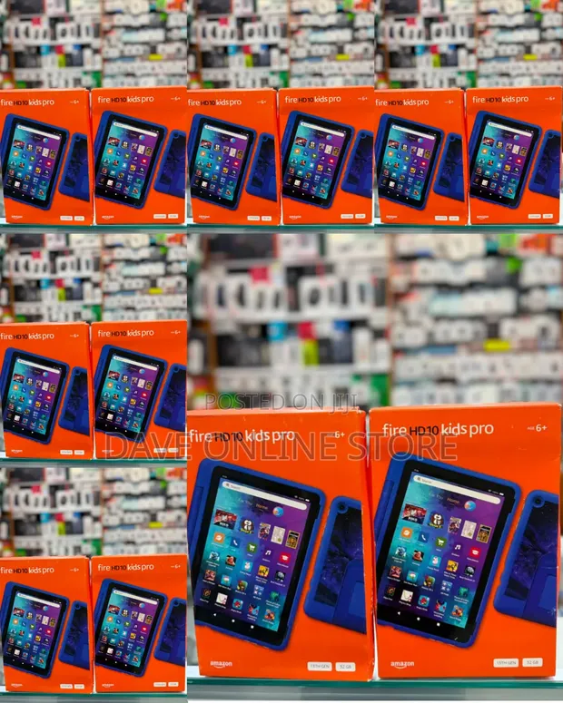 New Amazon Fire HD 10 Kids Pro 32GB Blue - 1