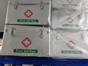 Empty First Aid Box - Durable Medical Supply Organizer