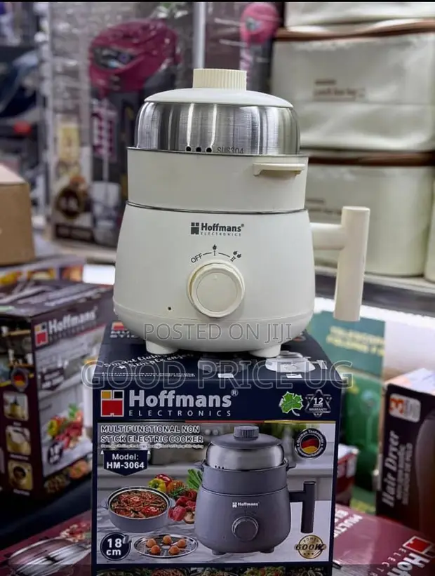 Hoffman 3064 600W Multifunctional Electric Cooker 18cm - 1