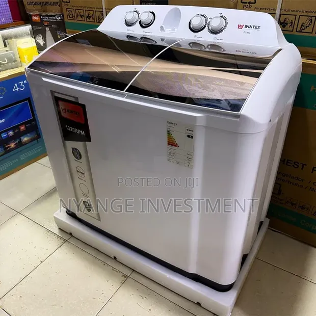 Wintex 20kg Twin Tub Washing Machine - 1