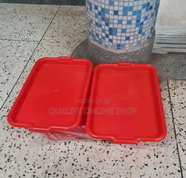 Plastic Serving Trays - 12 Piece Set - 1