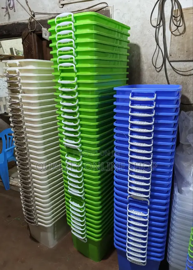 30 Litre Plastic Storage Boxes - All Colors - 1