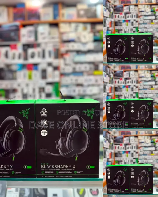 Razer BlackShark V2 X Wired Esports Headset - 1