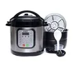 Pixel 7Liters Digital Pressure Cooker with Food Steamer - 1