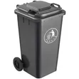 240L Plastic Waste Bin - Standard Household Size - 1