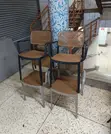 1pc Dining Restaurant Plastic Chairs - 1