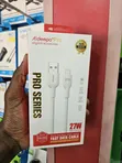 Aldeepo 27W Fast Charging USB-A to Lightning Braided Cable - 1