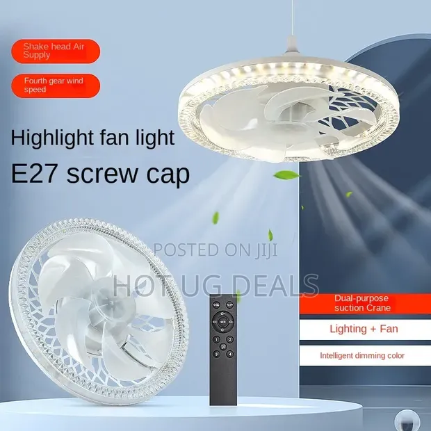 DPLIGHT Multi-Function Fan Light with Remote Control - 1