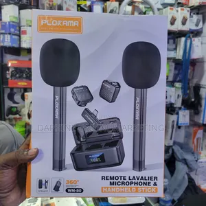 Plokama Remote Lavalier & Handheld Microphone