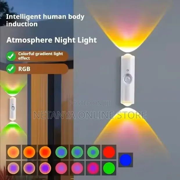 Magnetic Smart Motion Sensor RGB Mood Light - 1