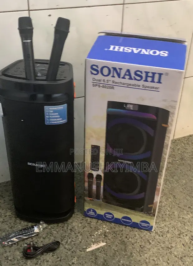 Sonashi Rechargeable Speaker with 2 Microphones - 1