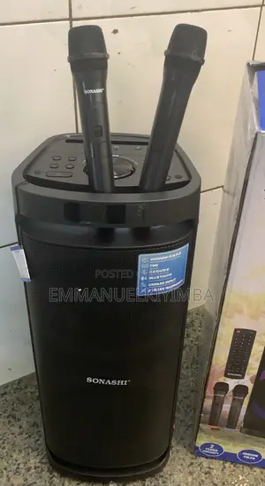 Sonashi Rechargeable Speaker with 2 Microphones