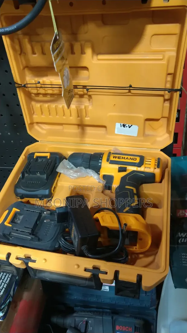Wehand 18V MAX Cordless Drill Driver Set - 1