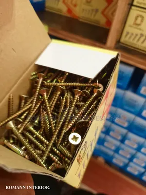 Yellow Screws for Frame Mounting