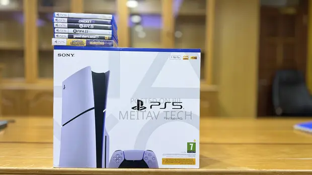 PS5 Slim with 6 Free Games - 1