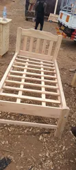Hard Wooden 3x6 Bed Frame - 2
