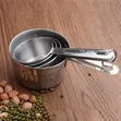 4-Piece Stainless Steel Measuring Cup Set - 2