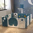 150x150cm HDPE Safety Baby Foldable Playpen - 1