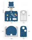 150x150cm HDPE Safety Baby Foldable Playpen - 5