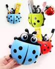 Cute Ladybug Toothbrush Holders - 2