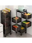 5-Tier Rotating Kitchen Storage Rack - 2