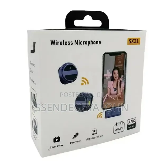 SX21 Wireless Lavalier Microphone - 1