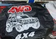 4x4 Tyre Cover for Pajero, Prado, Land Rover, Kia, Toyota Frontera - 1